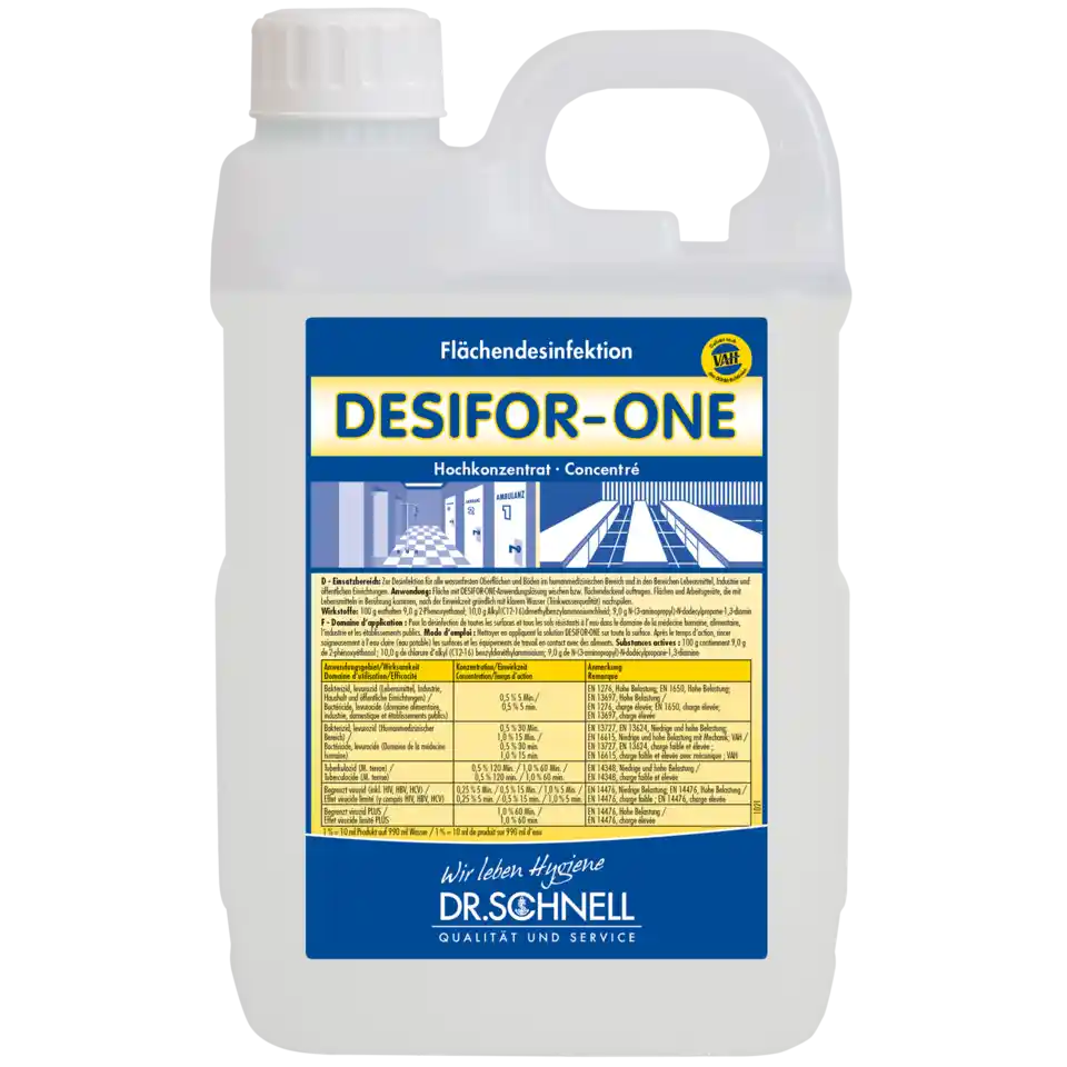 DESIFOR one, 2kg Safe BAuA-Reg-Nr.: N-63793