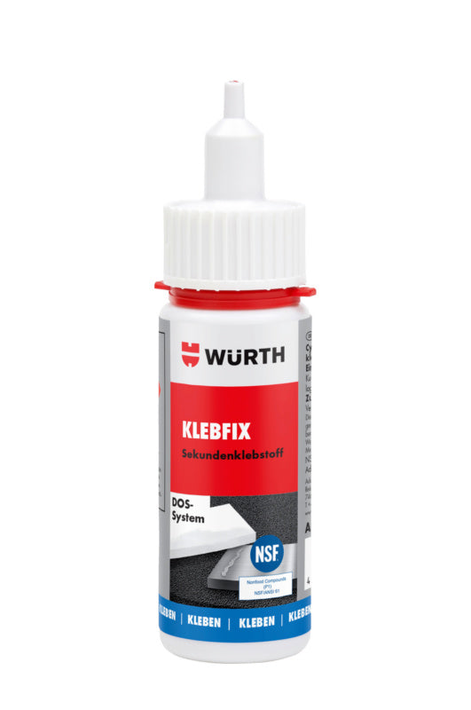 Sekundenklebstoff-SEKKLEBST-KLEBFIX-50G     Verpackungsinhalt    1 Einheit