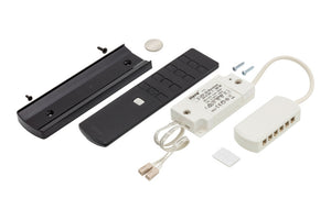 Bild des SCHALT-EL-4K-F-DIMMCONTR-24V-80W mit vier Kanälen zur Lichtsteuerung.