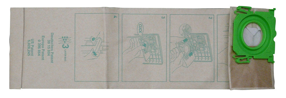 Reinigungshilfsmittel -Papierbeutel für diverse Maschinen, 20 St/Pk.
