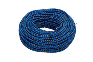 Blaues Seil-Expander mit 10 mm Durchmesser und 100 Meter Länge in einer Rolle