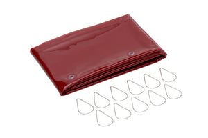 Robuste Schweißerschutzwand mit transparentem Schutz und modularer Bauweise für Werkstattgebrauch.