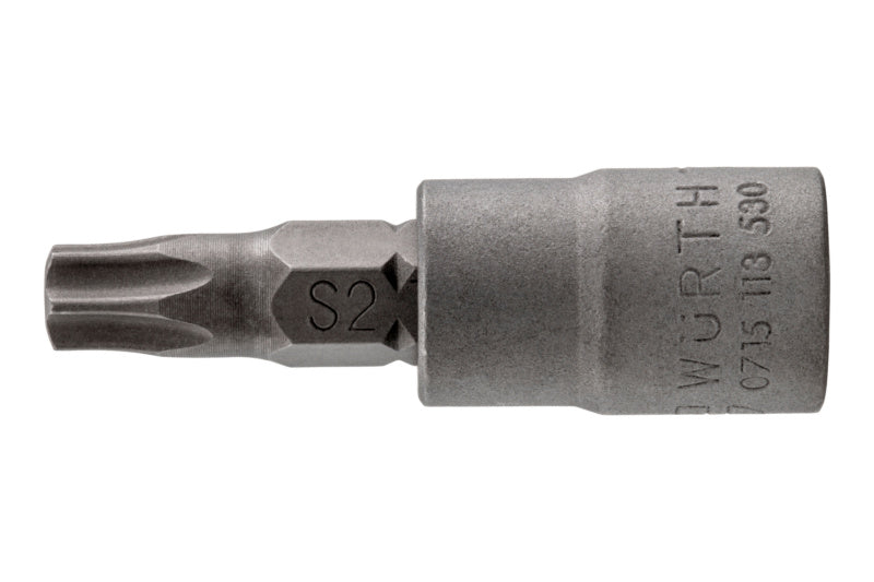 Steckschlüssel 1/4 Zoll-STESHSL-1/4ZO-TX8-L37MM     Verpackungsinhalt    10 Einheit
