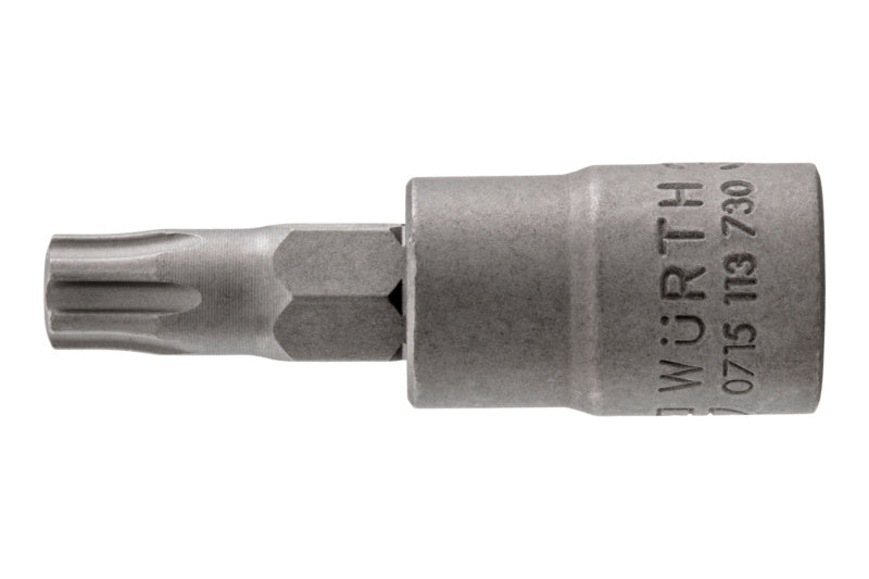 Steckschlüssel 1/4 Zoll-STESHSL-1/4ZO-TX8IP-37MM     Verpackungsinhalt    1 Einheit