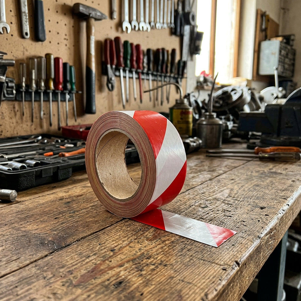 Markierungsklebeband Gelb 50mm x 33m Würth Warnmarkband für sichere Arbeitsplatzkennzeichnung