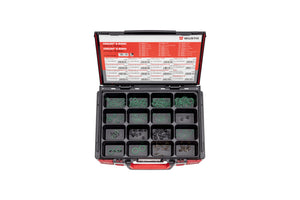 Universal sorting set with 165 pieces, including various tools and accessories.