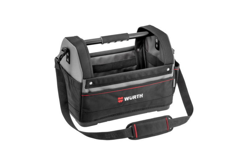 Werkzeugtasche-WZGTASH-KSTBOD-LEER-OFFEN-440X250X360MM     Verpackungsinhalt    1 Einheit