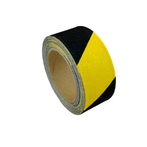 Gelbes Markierungsklebeband mit starker Klebkraft für Sicherheits- und Warnmarkierungen.