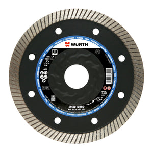 Diamanttrennscheibe TSHB DIA SP mit robuster Bauweise und hartem Segmentschnitt für präzise Schnitte.