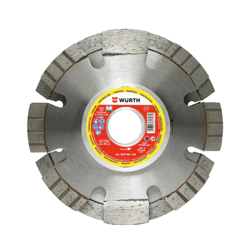 Diamanttrennscheibe TSHB DIA KOMBI mit 230 mm Durchmesser und robustem Diamantsegment.