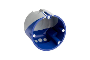 Zehn Einheiten HWAND-GERDO-LAN-VDE-H60MM/D68MM Elektrokomponenten mit 60 mm Höhe und 68 mm Durchmesser.