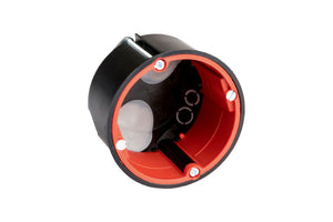 VDE-zertifizierte Elektroinstallationseinheit mit 68 mm Durchmesser und 50 mm Höhe, 10 Stück.