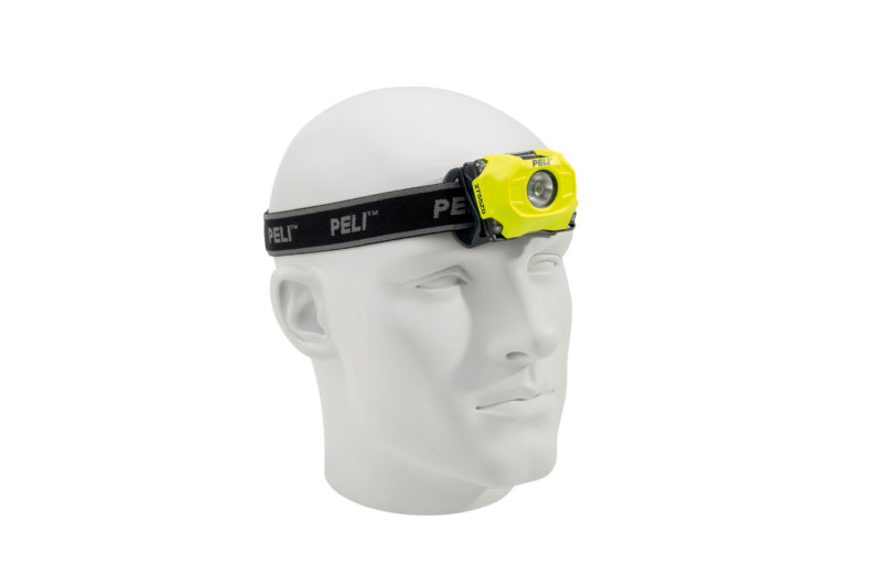 Stirnleuchte mit ergonomischem Design, verstellbarem Band und leistungsstarker LED-Technologie.