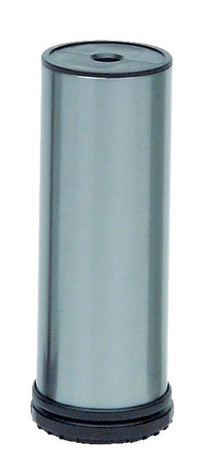 Höhenverstellbarer Möbelfuß aus robustem Material für Küchenmöbel mit zeitlosem Design.
