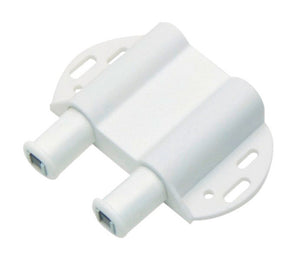 Inneneinrichtung für Schrank mit Schnäpper-System aus robustem Material zur Werkzeugorganisation.