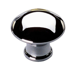Runder Möbelknopf KNPF-ZD mit glatter Oberfläche, geeignet für Schubladen und Schränke.
