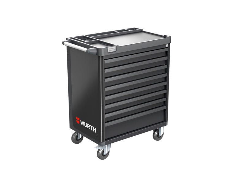 Werkstattwagen Basic-WRKSTWG-BASIC-8.8-8SL-RAL9017     Verpackungsinhalt    1 Einheit