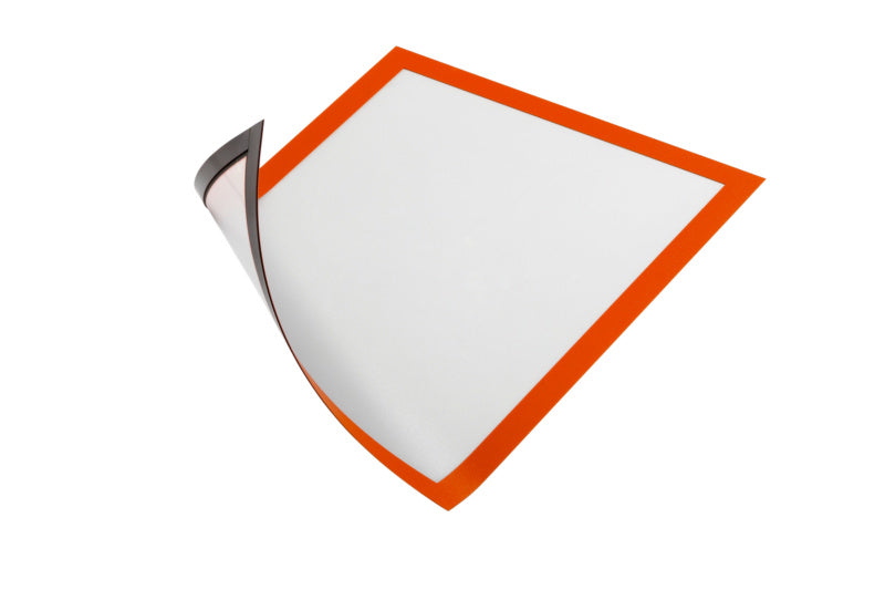 Dokumentenhalter DOKUHALT-MAGN-A4 mit Magnetfunktion für A4-Dokumente, klarer Kunststoffabdeckung.