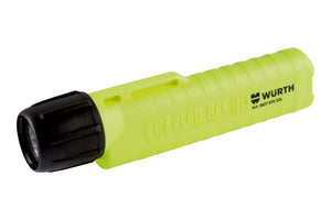 Robuste Taschenlampe TLA mit verstellbarem Zoom und bis zu 1000 Lumen Lichtstärke.