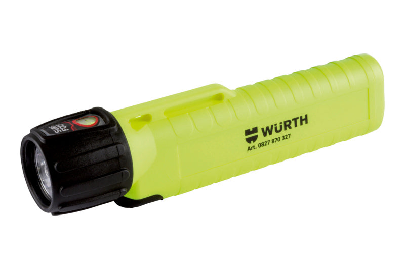 Robuste Taschenlampe-TLA- mit starkem LED-Licht und verstellbarem Zoom für präzise Beleuchtung.