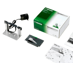 Schubkastenführung-Zubehörset mit Sensom-Technologie für sanftes und leises Schließen.