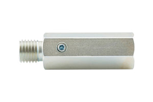 Aufnahme Bohrkrone AUFN DOSER mit integriertem Dosiersystem und robuster Beschichtung.