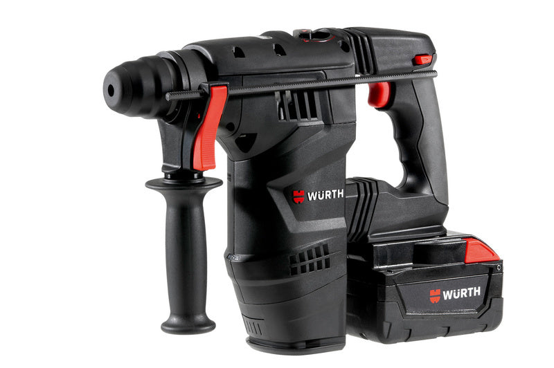 Akku-Bohrhammer BOHAM AKKU mit ergonomischem Griff und integriertem Lithium-Ionen-Akku.