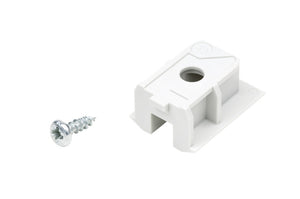 Zwei Schiebetürbeschläge redoslide M in modernem Design für Holz- und Glastüren.