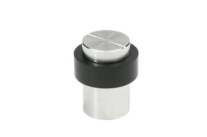 Matte Edelstahl-Türstopper mit 30 mm Durchmesser, modern und funktional für jeden Raum.