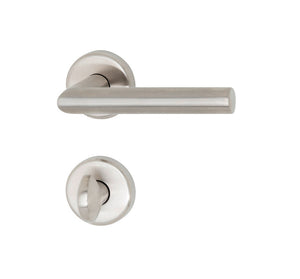 Edelstahl-Türdrücker TD-A2-A205-CLICKFIX mit ergonomischem Handgriff und modernem Design.