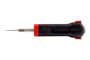 Entriegelungswerkzeug f. eine Raste-ENTRIGLWZG-1RASTE-MICRO-0,63MM-1,6MM     Verpackungsinhalt    1 Einheit