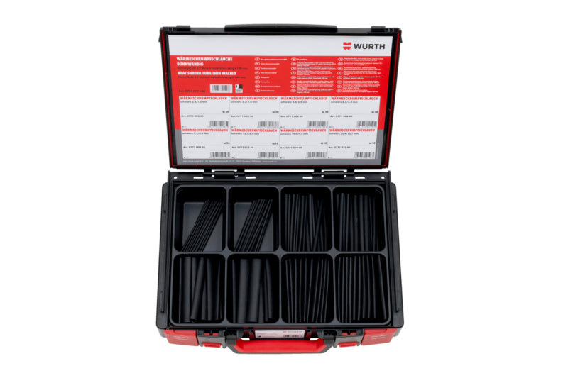 Wärmeschrumpfschlauch Sortiment/Set-WSHRMPFSCHL-SYSKO-DUENNW-130TLG     Verpackungsinhalt    1 Einheit