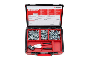 METHOHLRDBL-SYSKO-(W-HM)-M.ZANG-201TLG Set mit 201 robusten Teilen in praktischer Verpackung