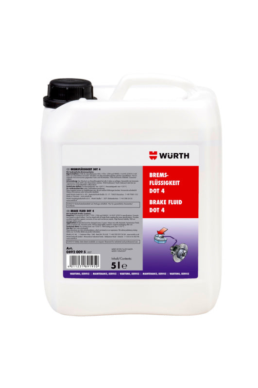 BREMSFLUESS-(DOT 4)-5LTR