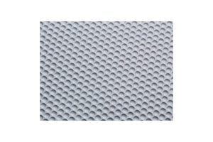 Silbergraue Antirutschmatte für Schränke und Schubladen, 1,20 x 0,58 Meter groß