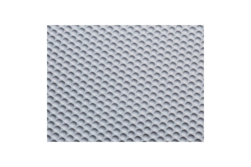 Silbergraue Antirutschmatte für Schränke und Schubladen, 1,20 x 0,58 Meter groß