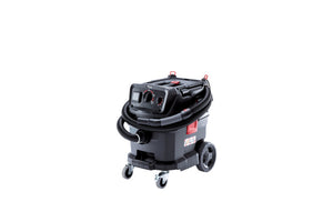 Nass- und Trockensauger Elektro mit ergonomischem Griff und HEPA-Filter für vielseitige Reinigung.