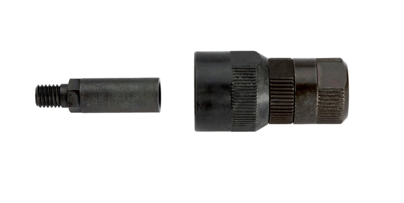 Werkzeuge Einnietmutter Zubehör UMRSTSET mit verschiedenen Größen und ergonomischen Griffen in Aufbewahrungsbox.