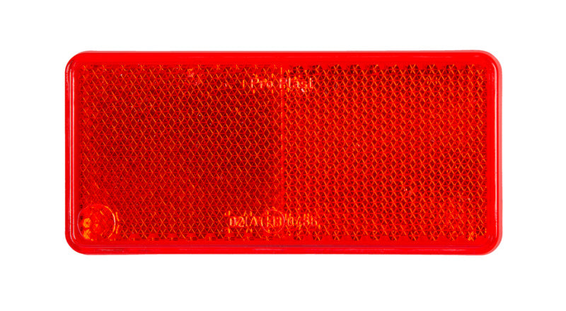 Red rectangular packaging with ten units, measuring 94x44mm.