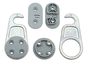 Tischverbinder TIVERB-RAMTI-ZD-KST-50KG aus robustem Material für stabile Möbelverbindungen.