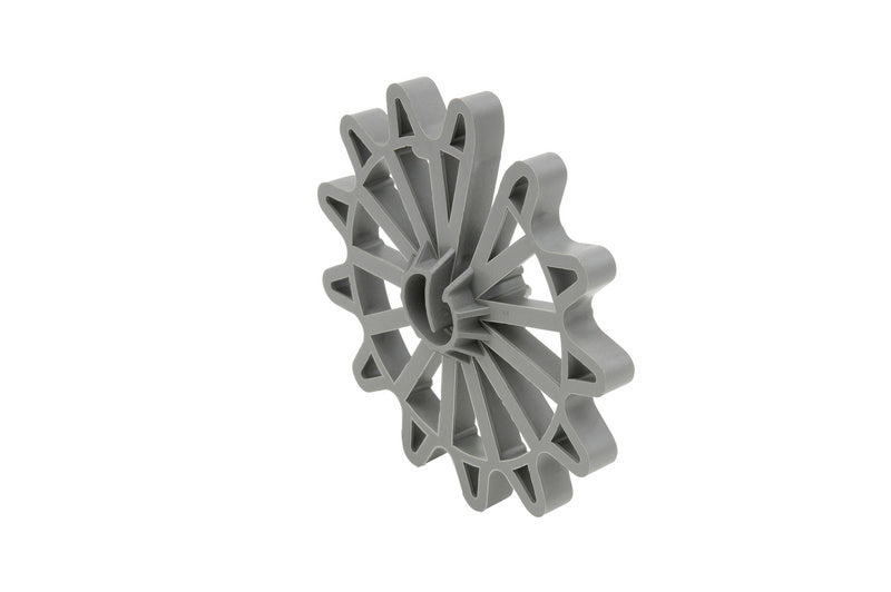 Distanzhalter DISTHALT-SHAL-KST in robustem Design zur präzisen Abstandsmessung und Ausrichtung.