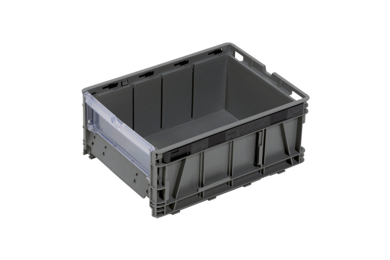 System-Lagerbox stapelbar-SYSLGRBOX-STPL-GR2-GRAU     Verpackungsinhalt    1 Einheit