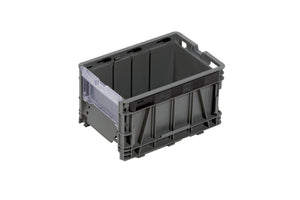 System-Lagerbox stapelbar-SYSLGRBOX-STPL-GR1-GRAU     Verpackungsinhalt    1 Einheit