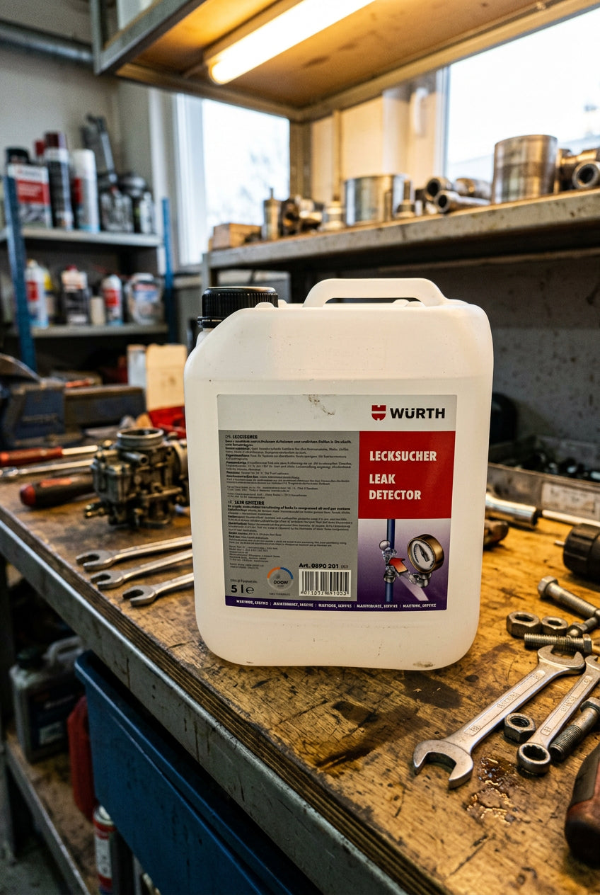 M24 Würth Lecksucher 5L leak detector fluid for professional pipe leak detection