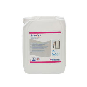 12kg canister of CLW Kalklöser RG 302 for effective removal of stubborn limescale.