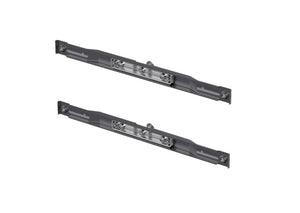 Hochschrankauszug mit doppelten Seitenwänden, stabilen Böden und glatten Laufrollen für einfachen Zugang.