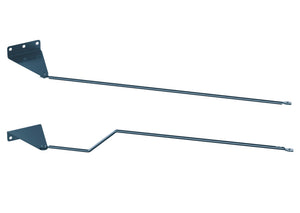 Hochschrankauszug in Anthrazit mit Schubladensystem für optimale Küchenorganisation.