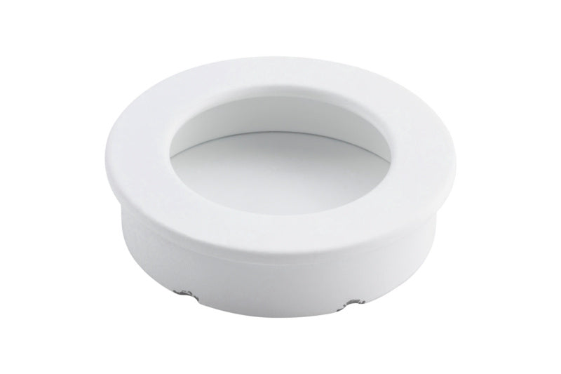 Eleganter Möbel-Muschelgriff in geschwungener Form mit glatter Oberfläche und robustem Material.