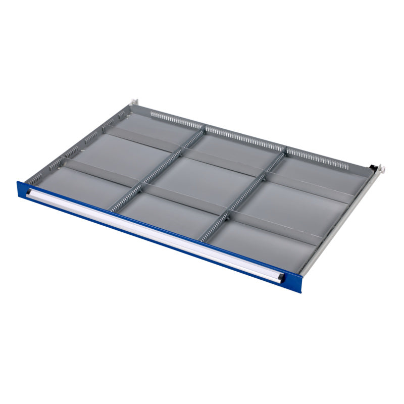 Schubladenschrank Zubehör-EINTLNG-SET-(F.SLSHRNK-700B)-9FACH-KH40     Verpackungsinhalt    1 Einheit