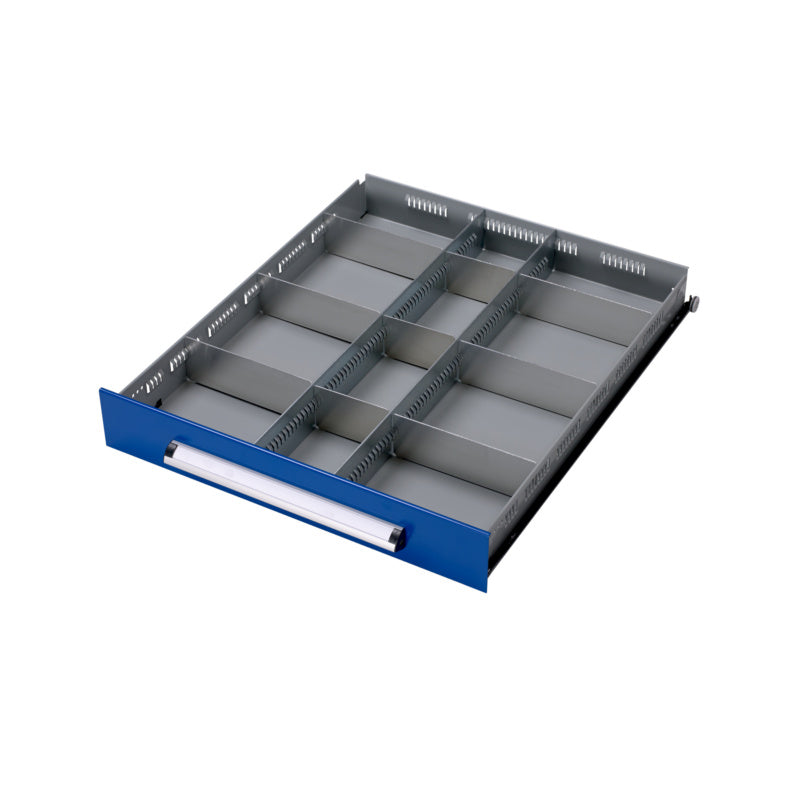 Schublade Werkbank Zubehör-EINTLNGSET-F.SL-KWB-KH70-12FACH     Verpackungsinhalt    1 Einheit